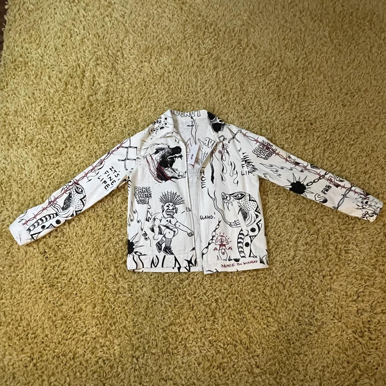 Palace Lotties Head Gas Jacket Black Men's - SS21 - GB