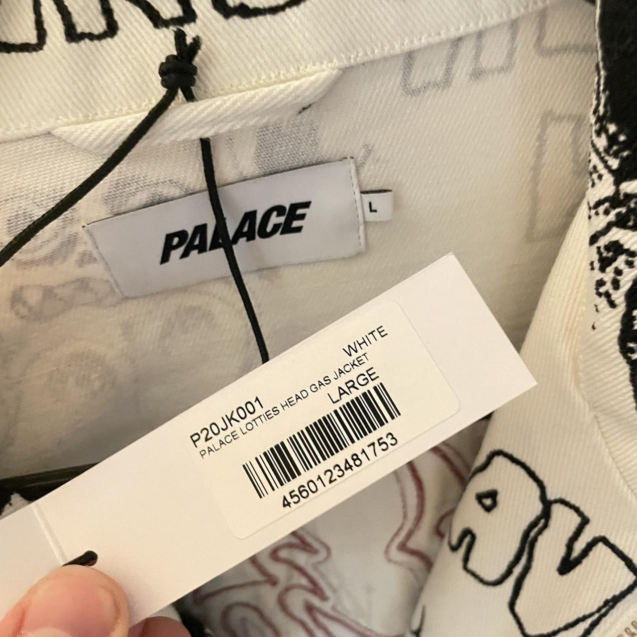 Palace Lotties Head Gas Jacket White Men's - SS21 - US