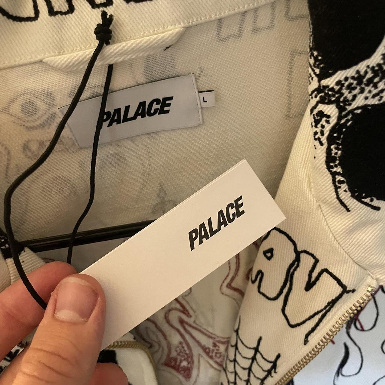 Palace Lotties Head Gas Jacket Black Men's - SS21 - GB