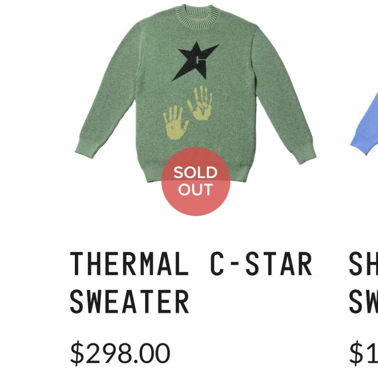 Carpet Company Thermal C-Star Sweater , As seen on...