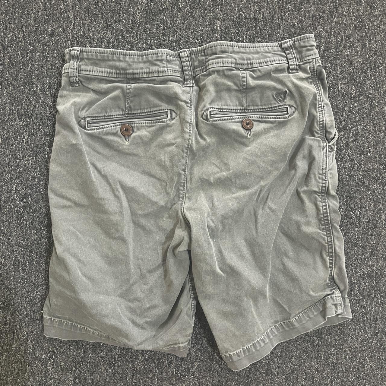 Washed black American Eagle men’s shorts. Size 30... Depop