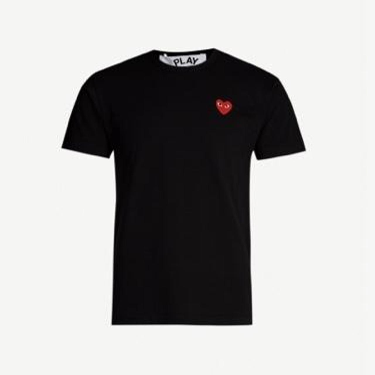 Original Comme Des Garçons black t shirt, used but... - Depop