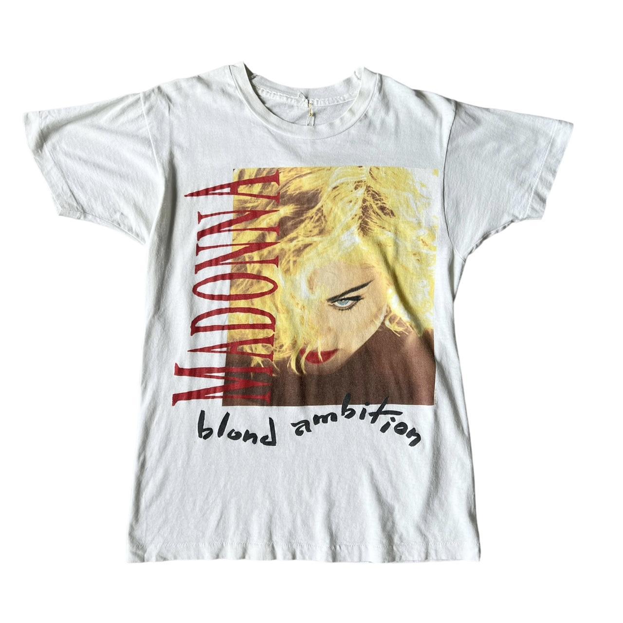 Vintage 1990 Madonna Blond Ambition World Tour... - Depop