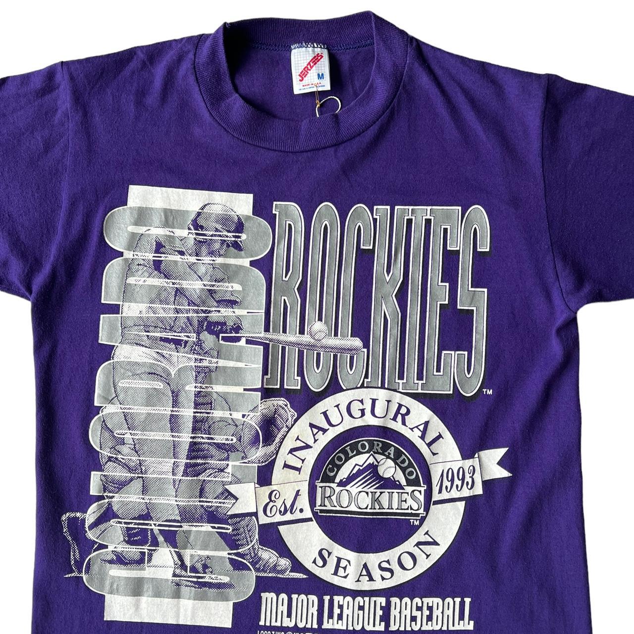 MLB Men's Shirt - Purple - M