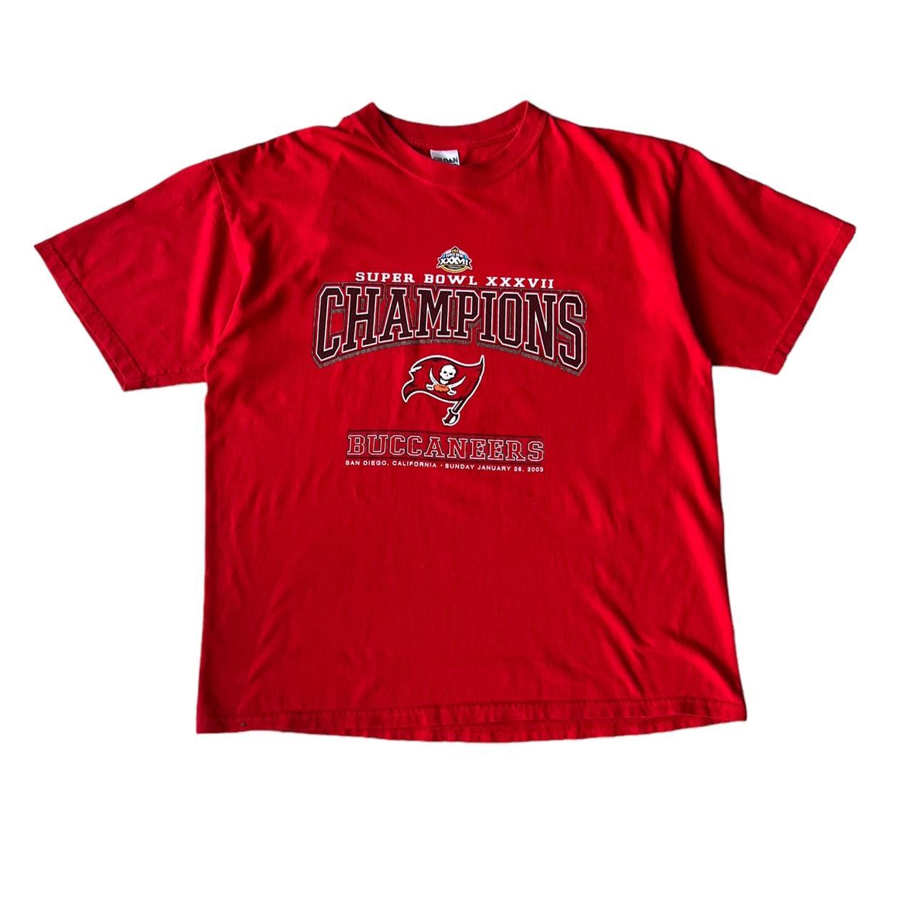 Vintage Tampa Bay Buccaneers Super Bowl XXXVII Champions T 