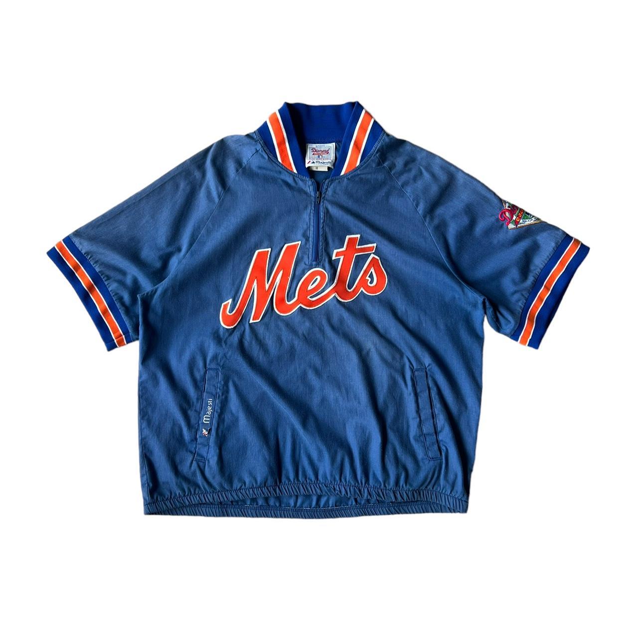 New York Mets Vintage 90s Majestic Baseball Jersey Blue and 