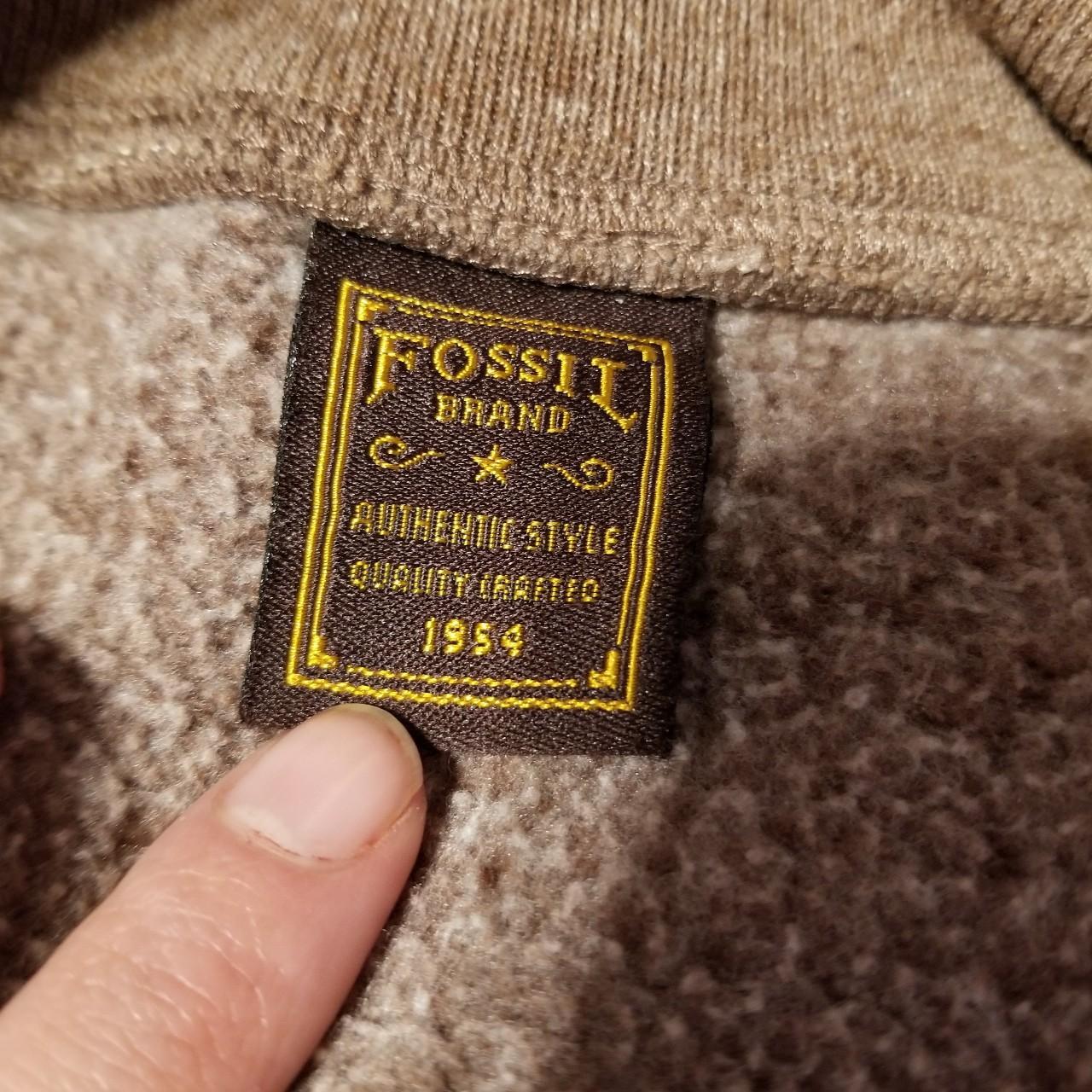 Fossil Men's Brown and White Jacket (3)