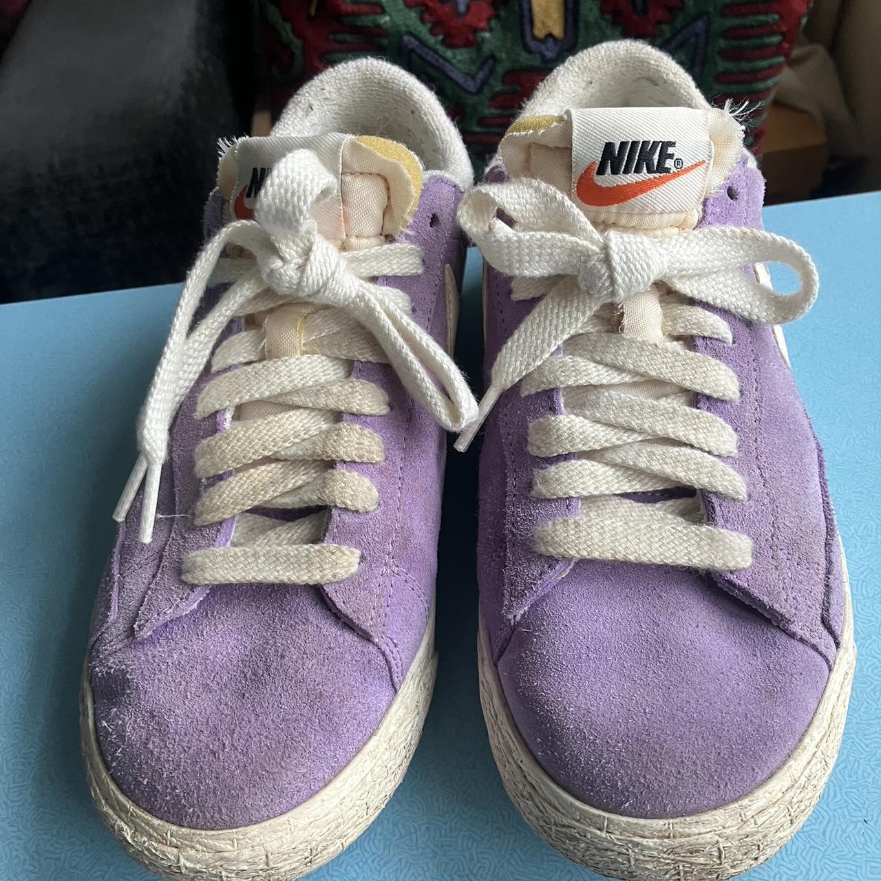 Ladies purple cheap nike trainers