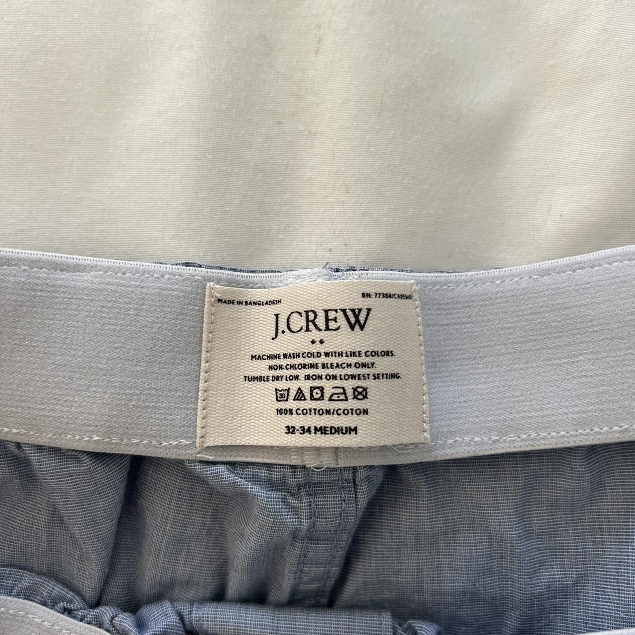 Jcrew men’s (looks better on women) blue boxers - Depop