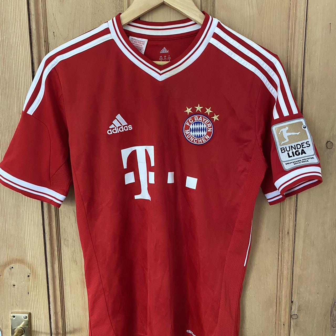 Bayern boys 15-16y shirt Martinez on the back adidas... - Depop