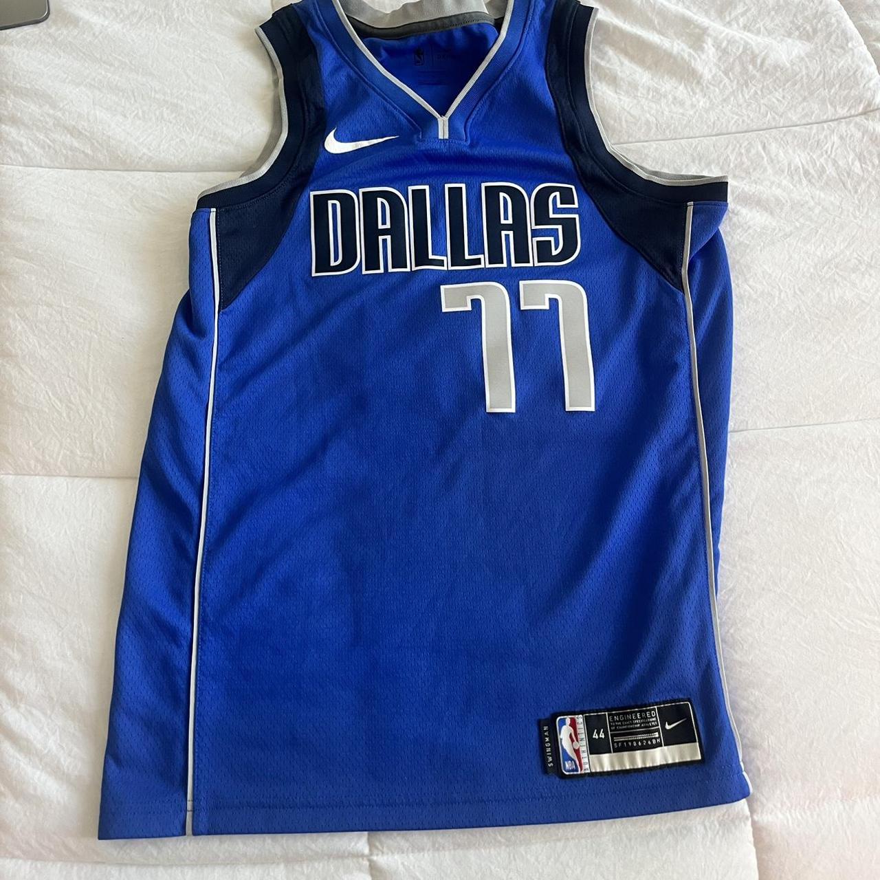 NBA DALLAS MAVERICKS luka doncic authentic jersey - Depop