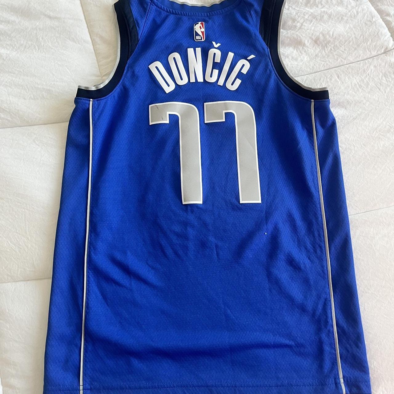 NBA NIKE Authentic Swingman Jersey Dallas Mavericks - Depop