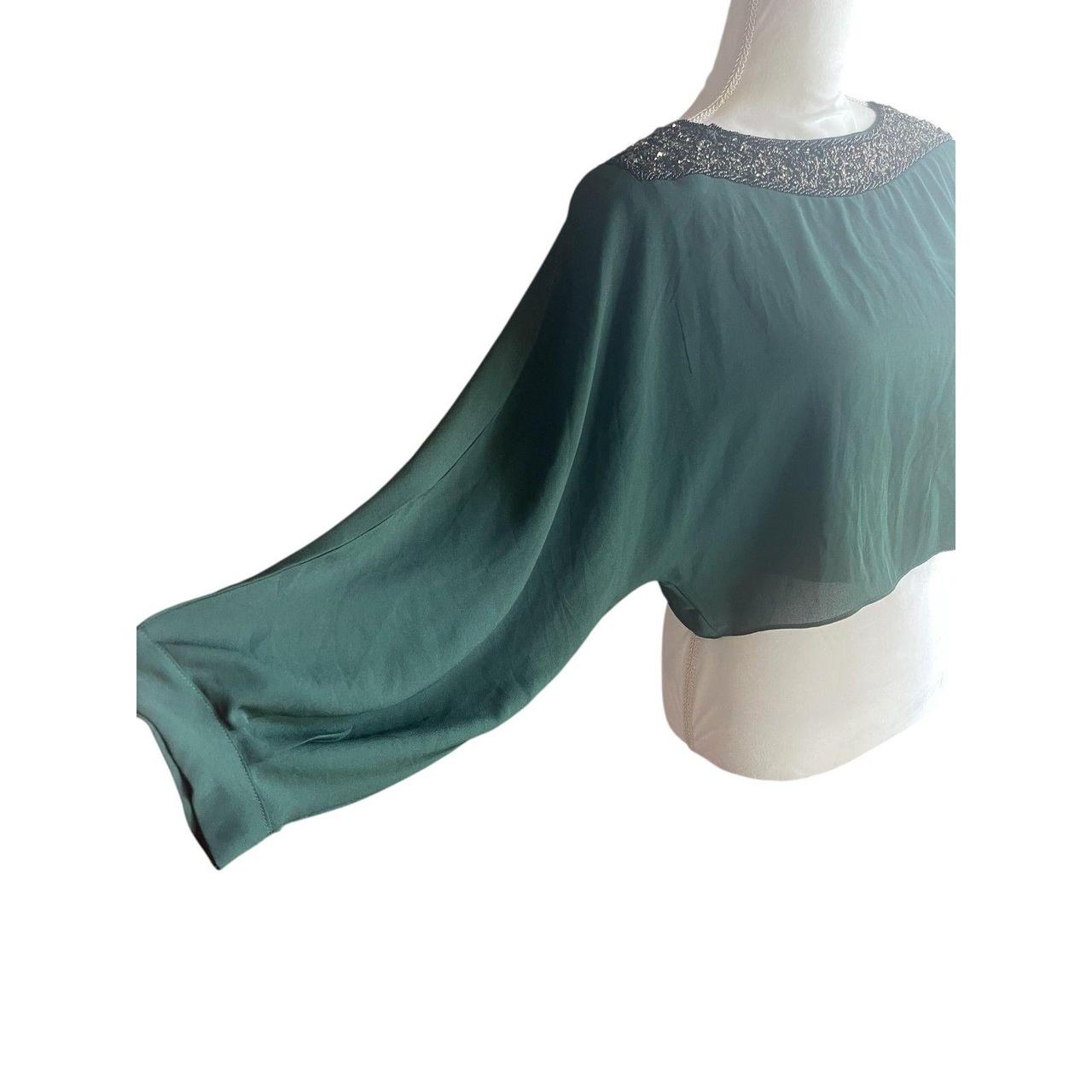 Source Unknown Women's Crop top - Green - M – B+ … - image 6