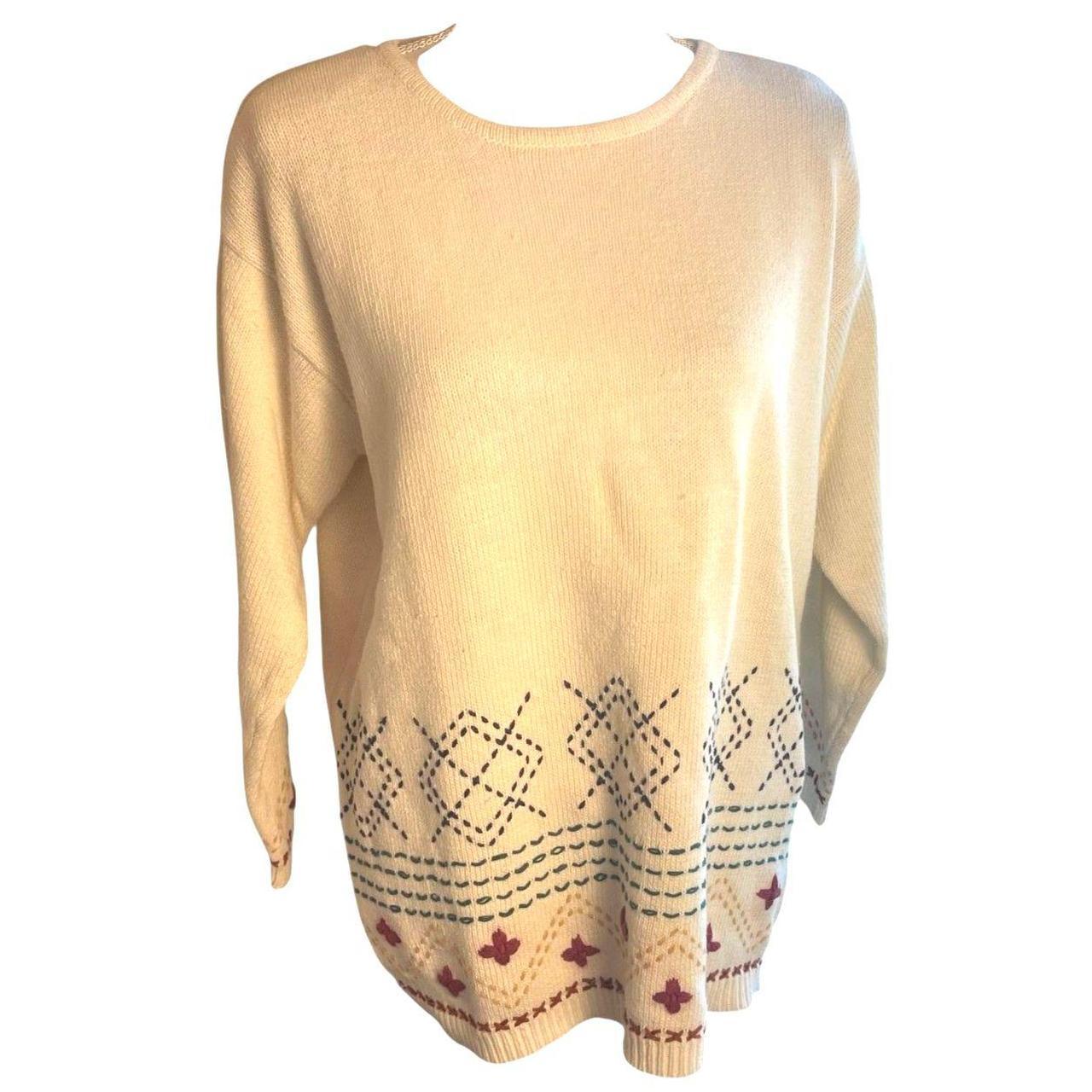 Source Unknown Women's Sweater - Multi - M – Mila… - image 8