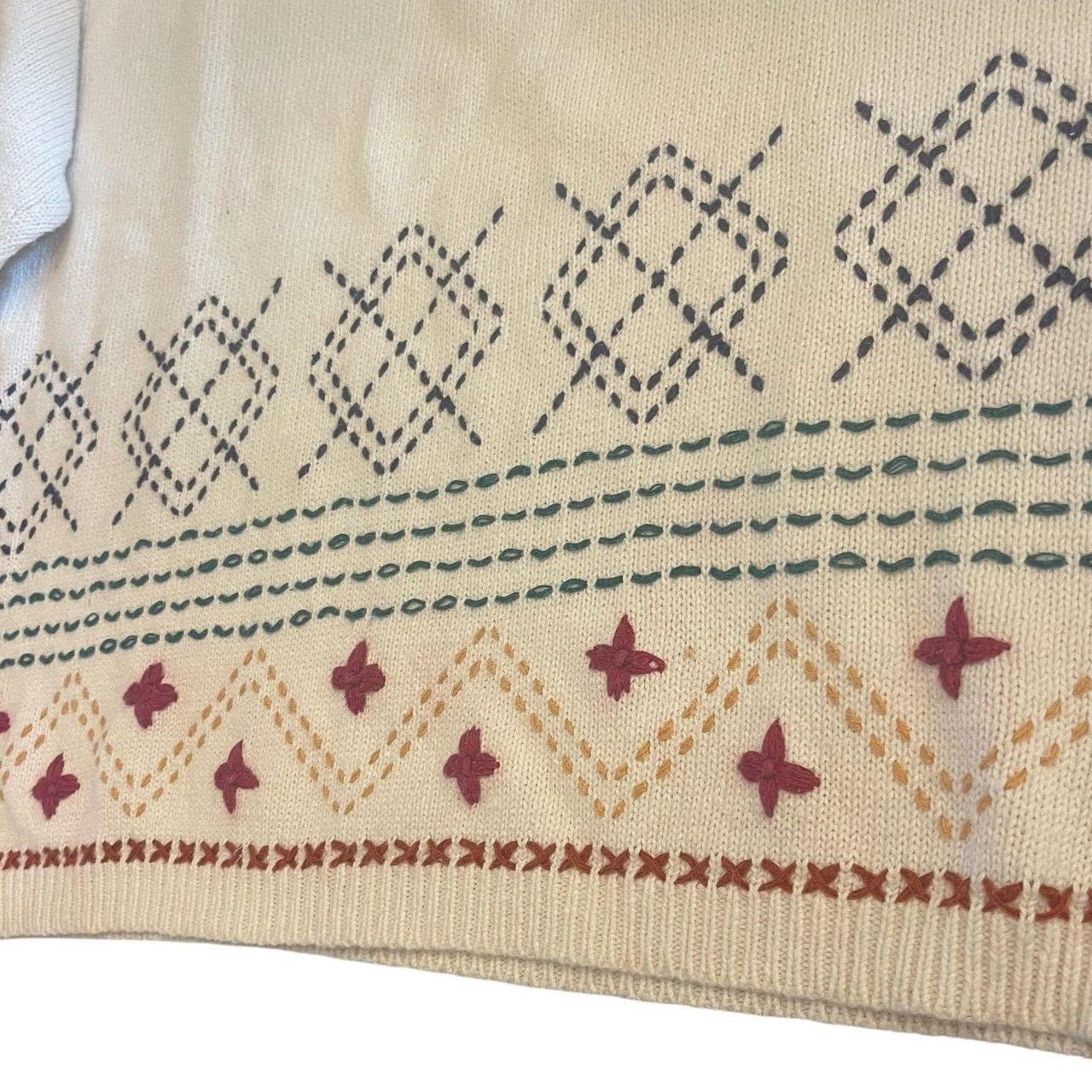 Source Unknown Women's Sweater - Multi - M – Mila… - image 5