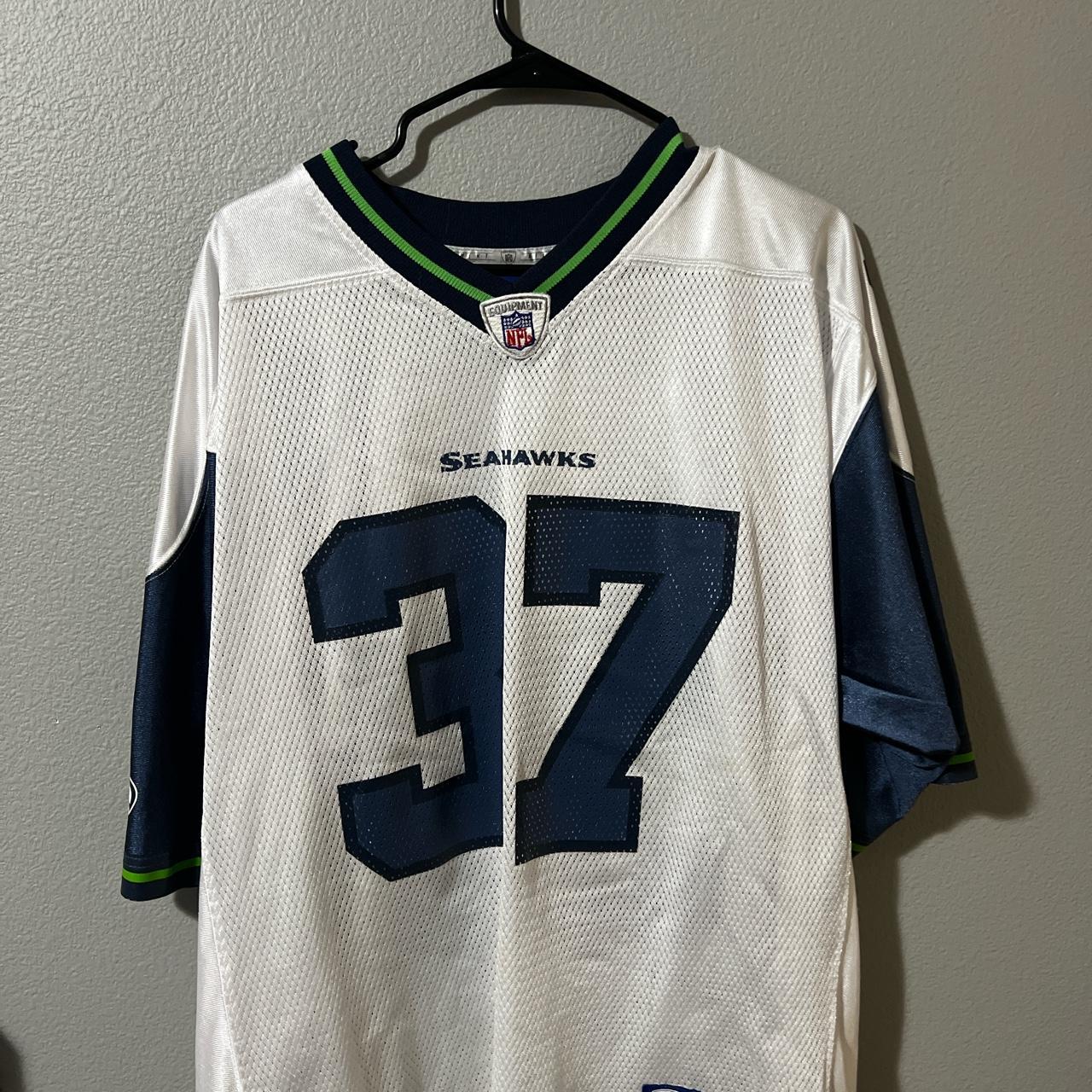 Vintage NFL Reebok Throwback Seattle Seahawks Shaun - Depop