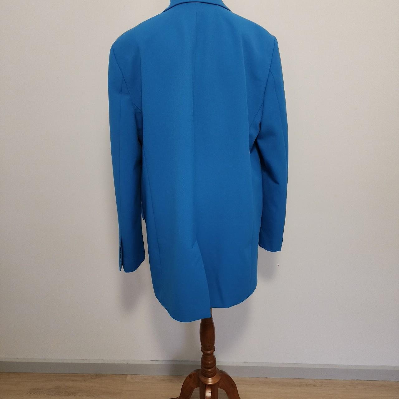 Zara Women's Blue Jacket Depop