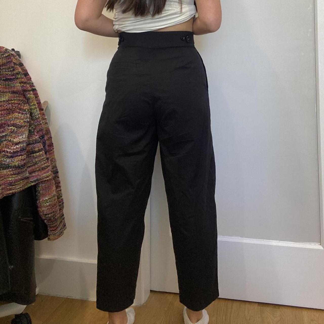 COS Women's Black Trousers | Depop