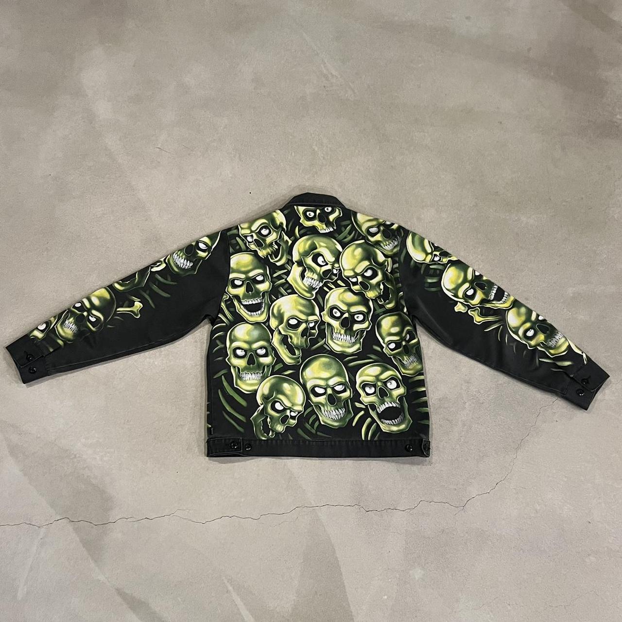 Supreme skull clearance pile jacket