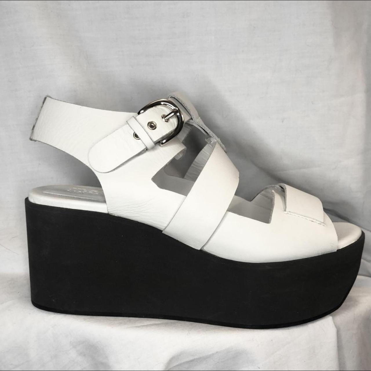 Jil Sander Women's White and Black Sandals (3)