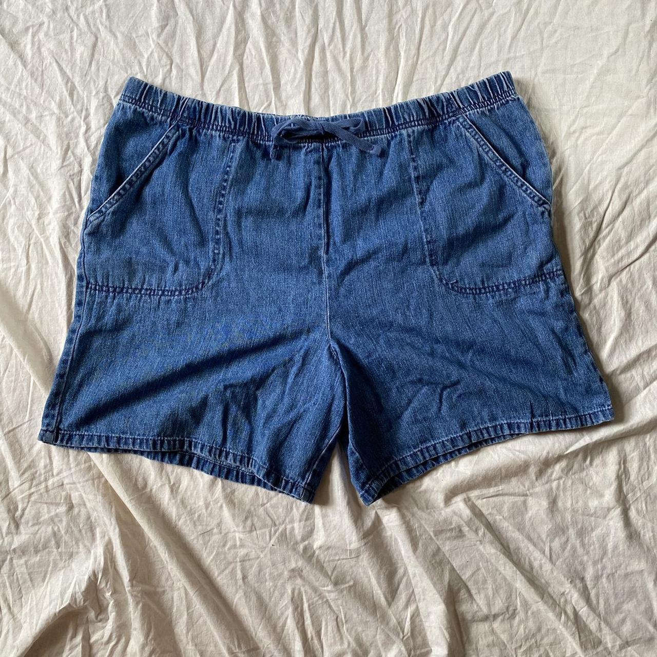 White Stag Denim Shorts This piece is so perfect... - Depop