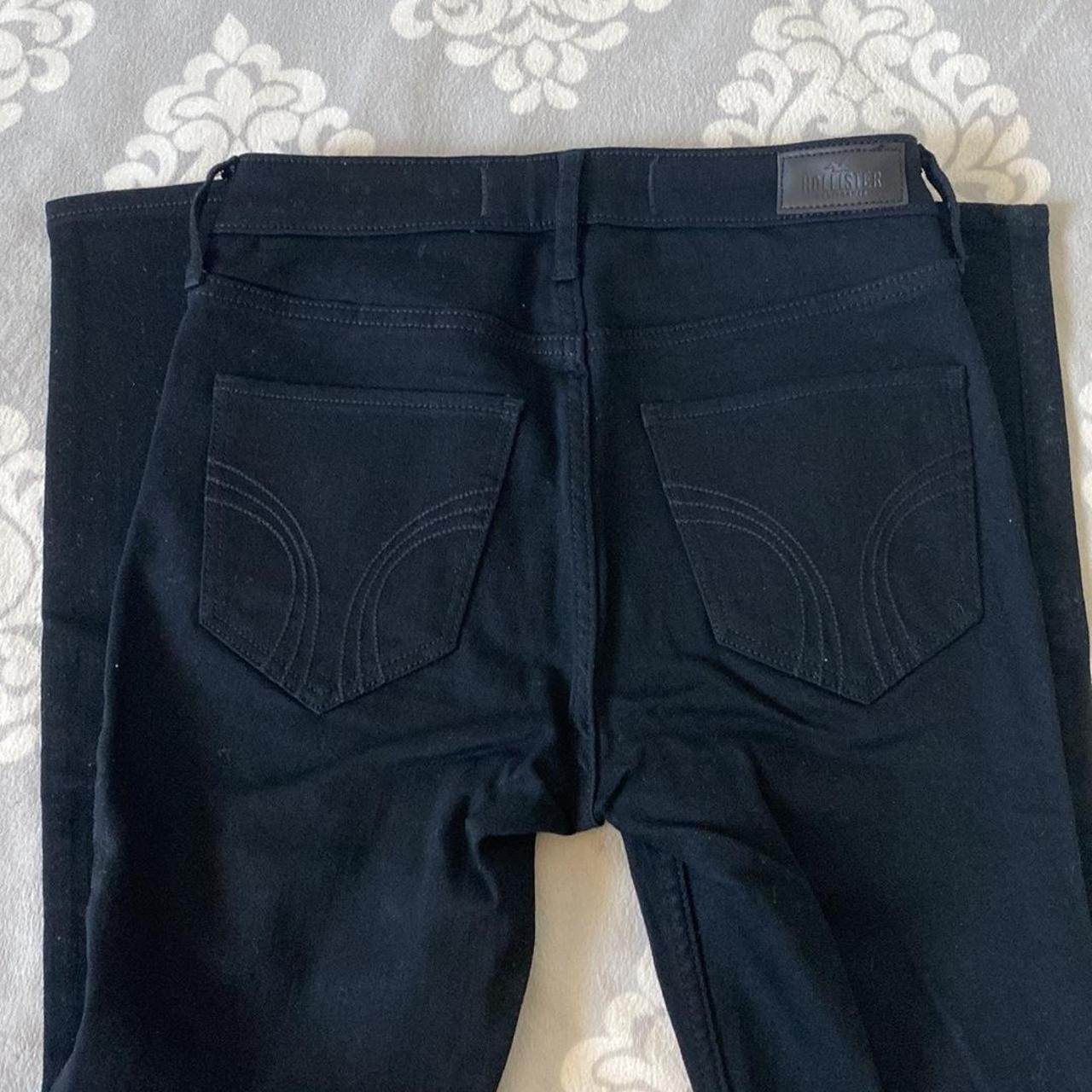 Hollister black jeans top womens