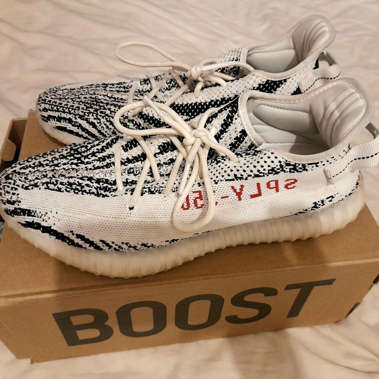 Yeezy boost 360 v2 size 11 great condition hardly used - Depop