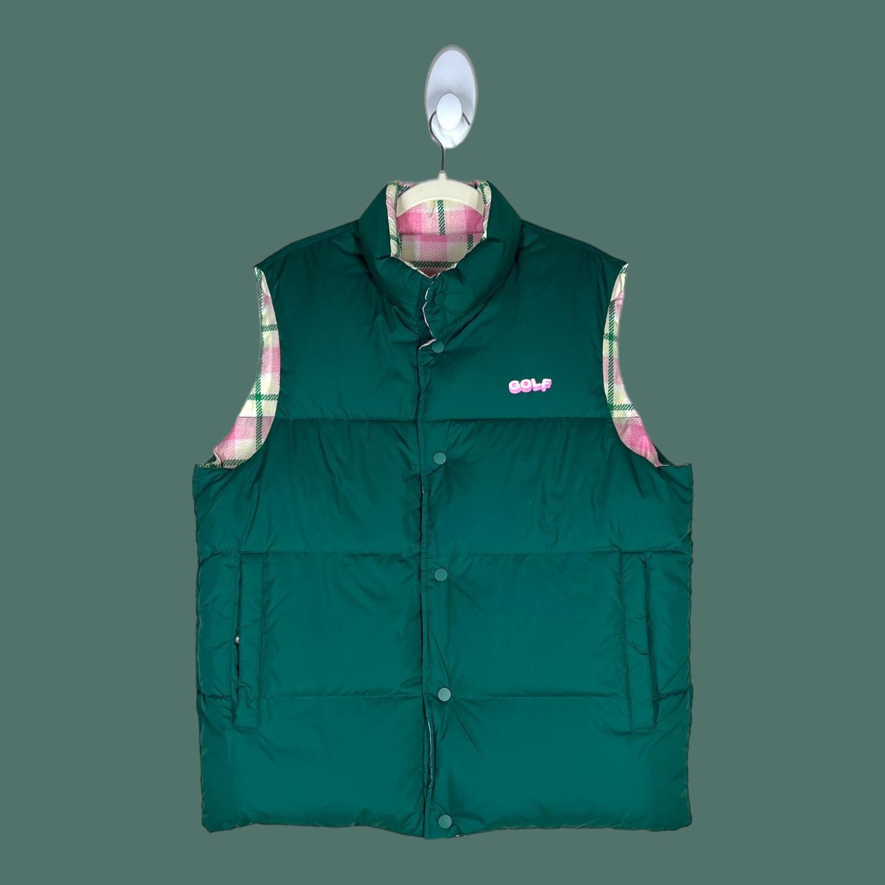 GOLF WANG LOGO VEST ダウンベスト使用回数23回 - ダウンベスト