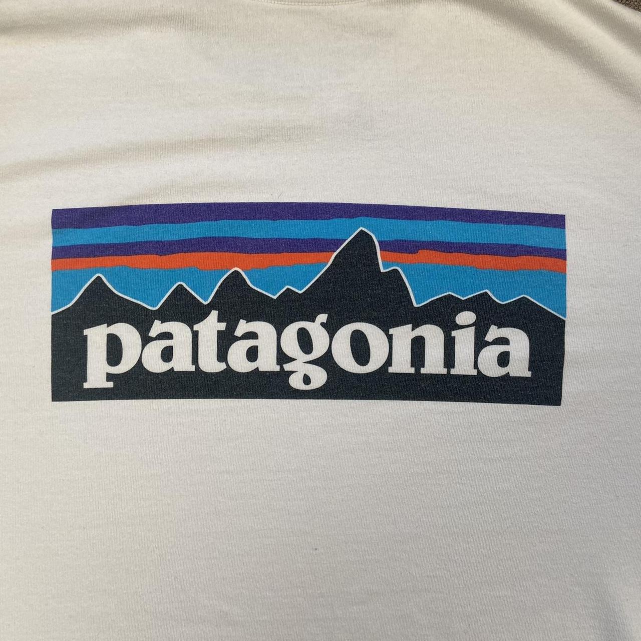 Oversized men’s patagonia T-shirt Used- perfect... - Depop