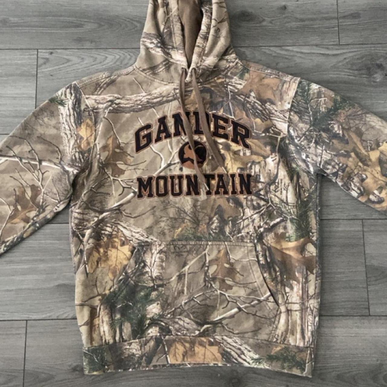 real tree camo gander mountain hoodie ☆ size small... - Depop