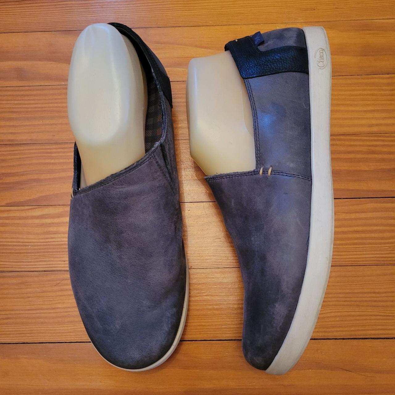 Chaco 10 Slip On Leather Loafer Shoes Clogs Depop