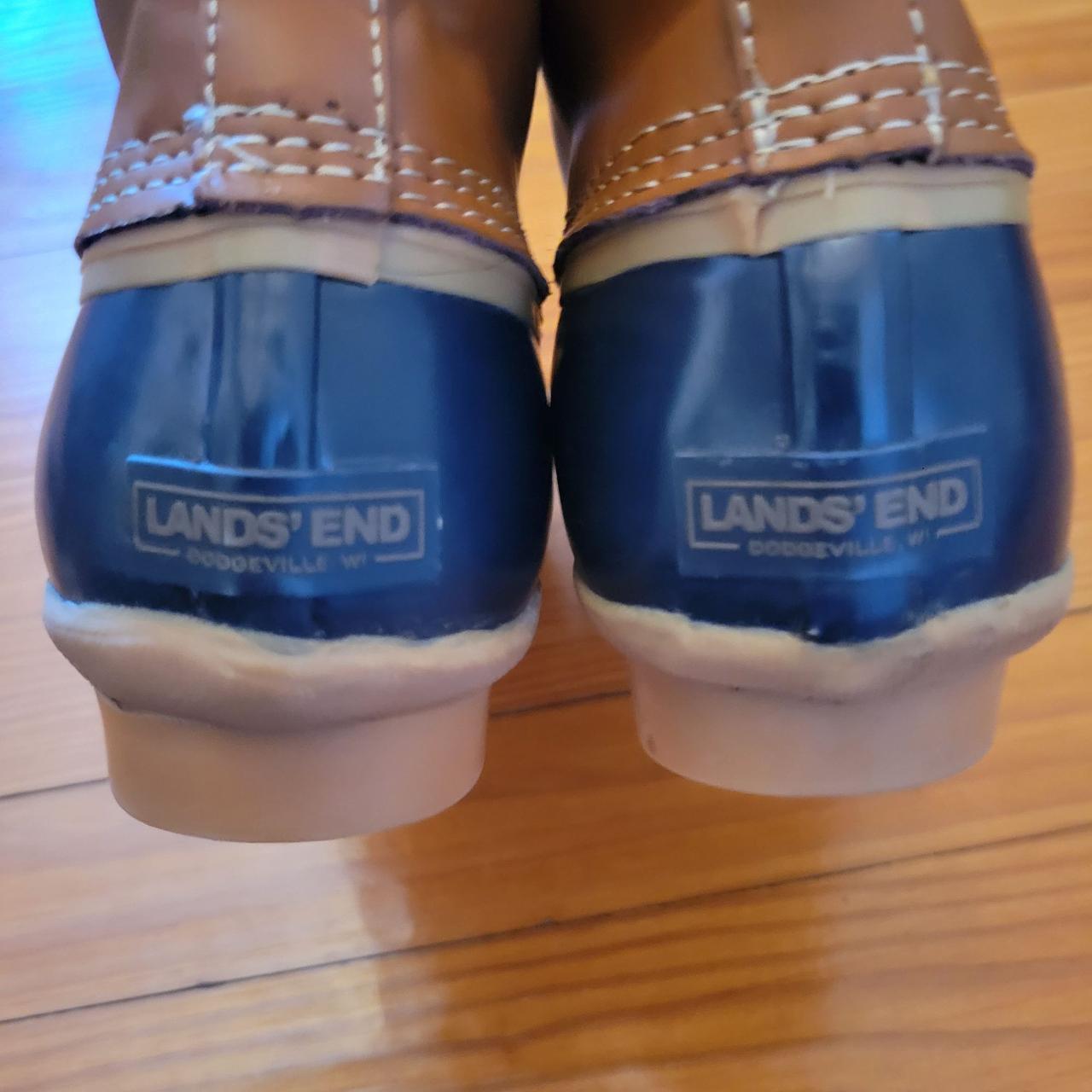 lands end rubber boots