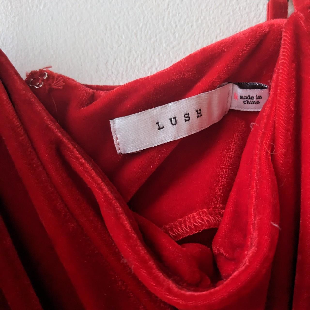 LUSH Clothing Women's Red Dress (2)