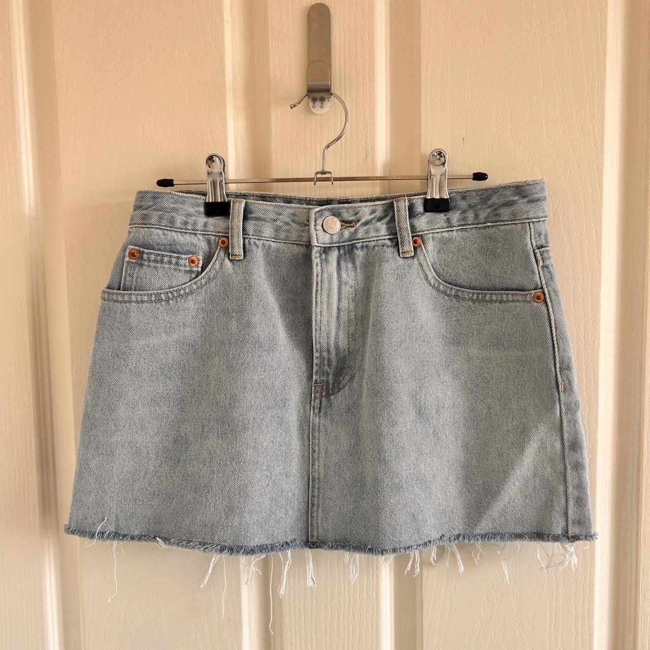Glassons denim skirt (low or mid rise) 💙 size 8... - Depop