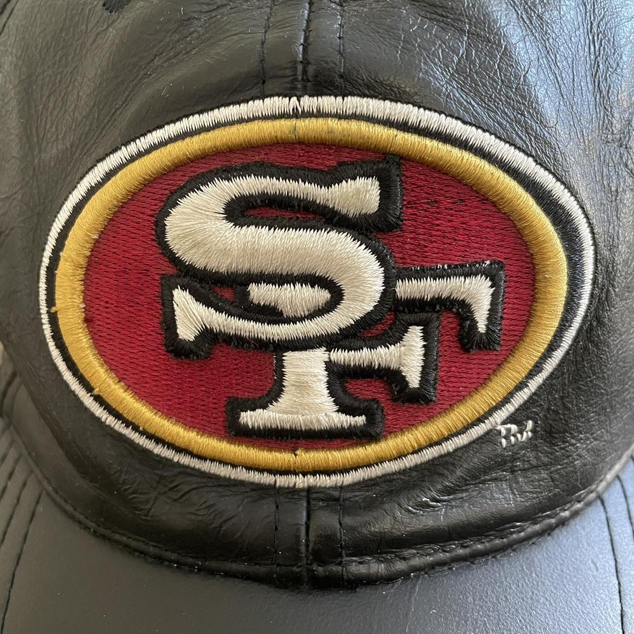 san francisco 49ers beanie red / black free shipping - Depop