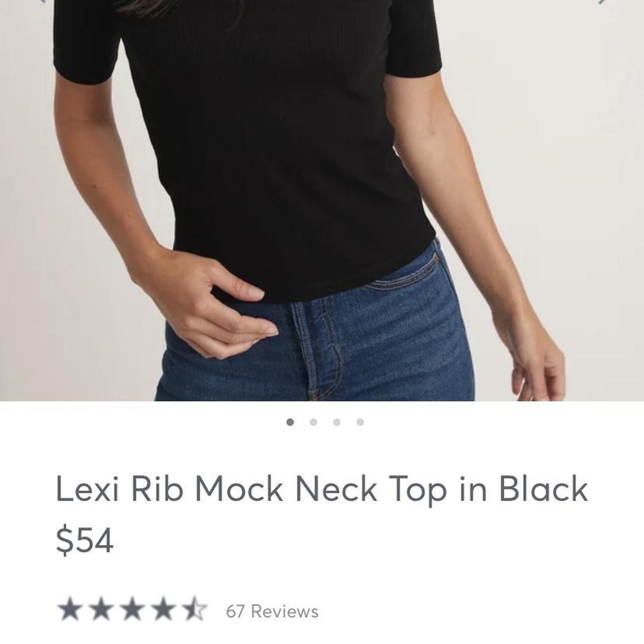 Lexi Rib Mock Neck Top – Marine Layer