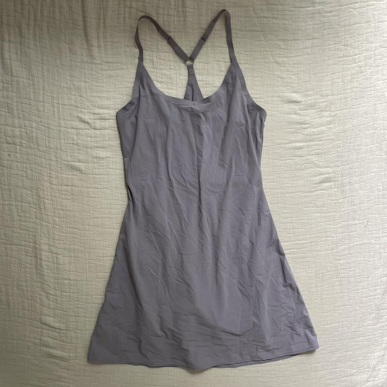 outdoor voices grey exercise dress - Depop