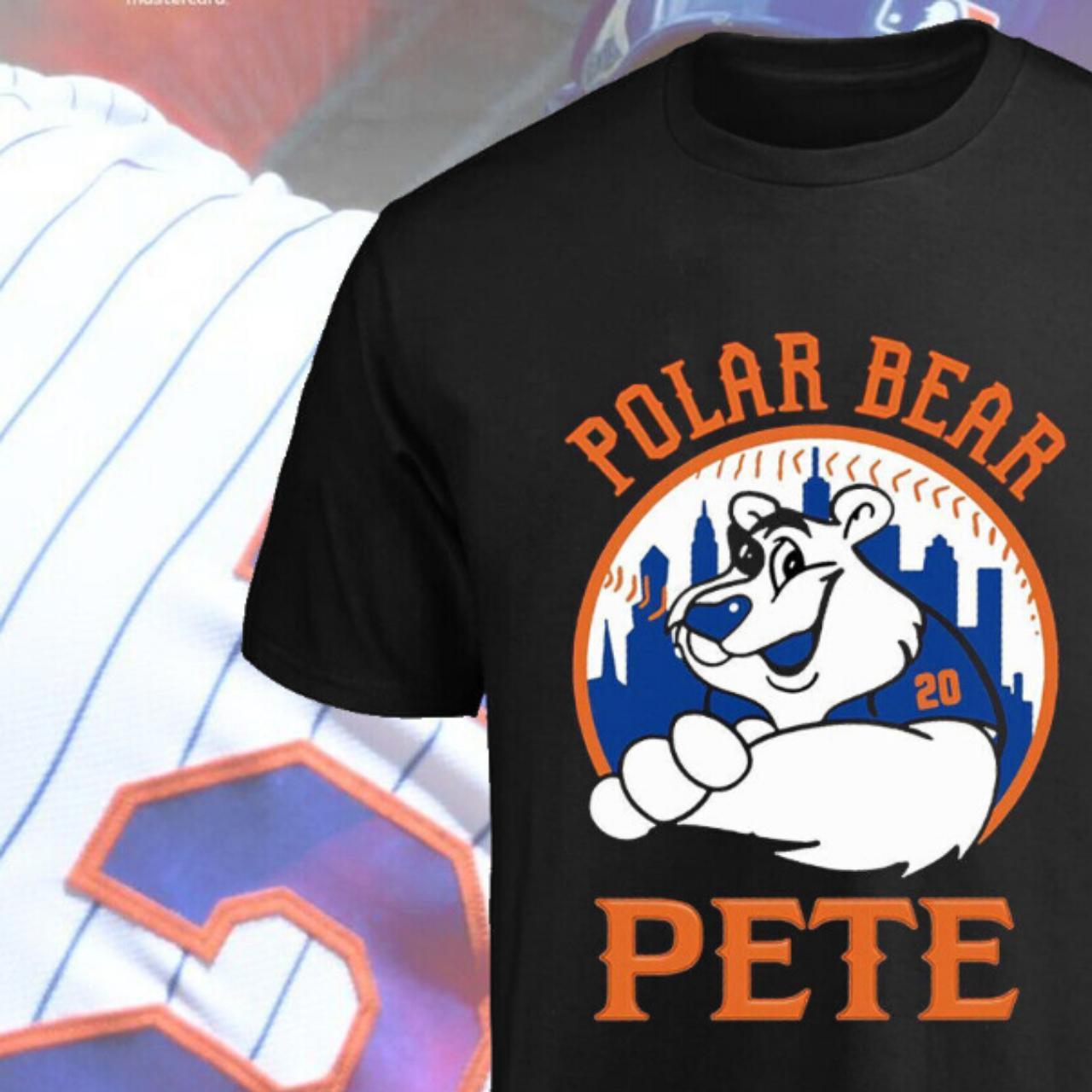 Cool Pete Alonso Polar Bear Pete Alonso Baseball Unisex T-Shirt