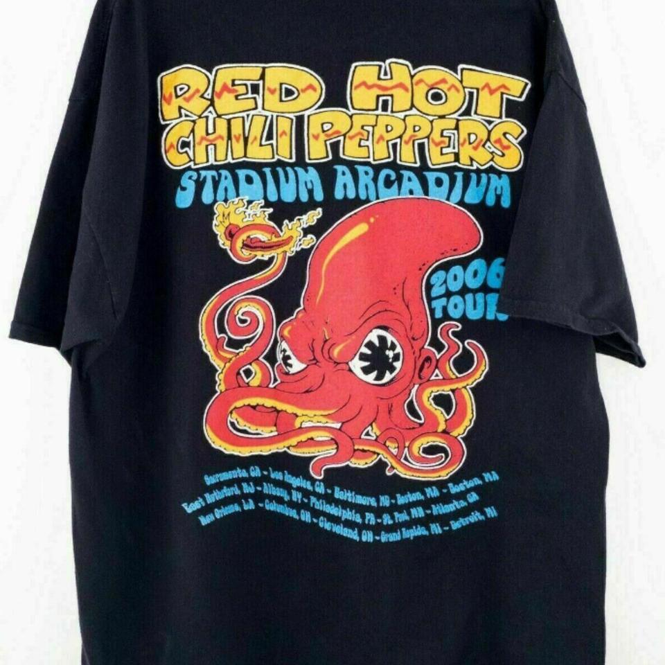 Red Hot Chili Peppers T Shirt Stadium Arcadium 2006... - Depop