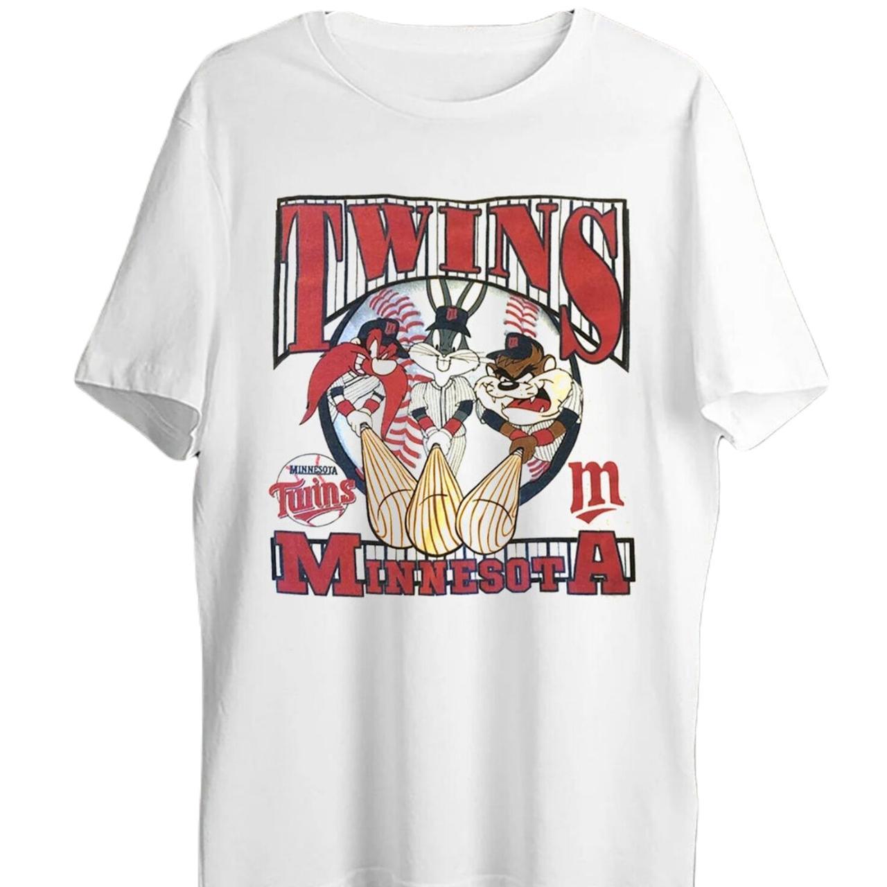 Shirts, Vintage Minnesota Twins Looney Tune Shirt Minnesota Twins Shirt