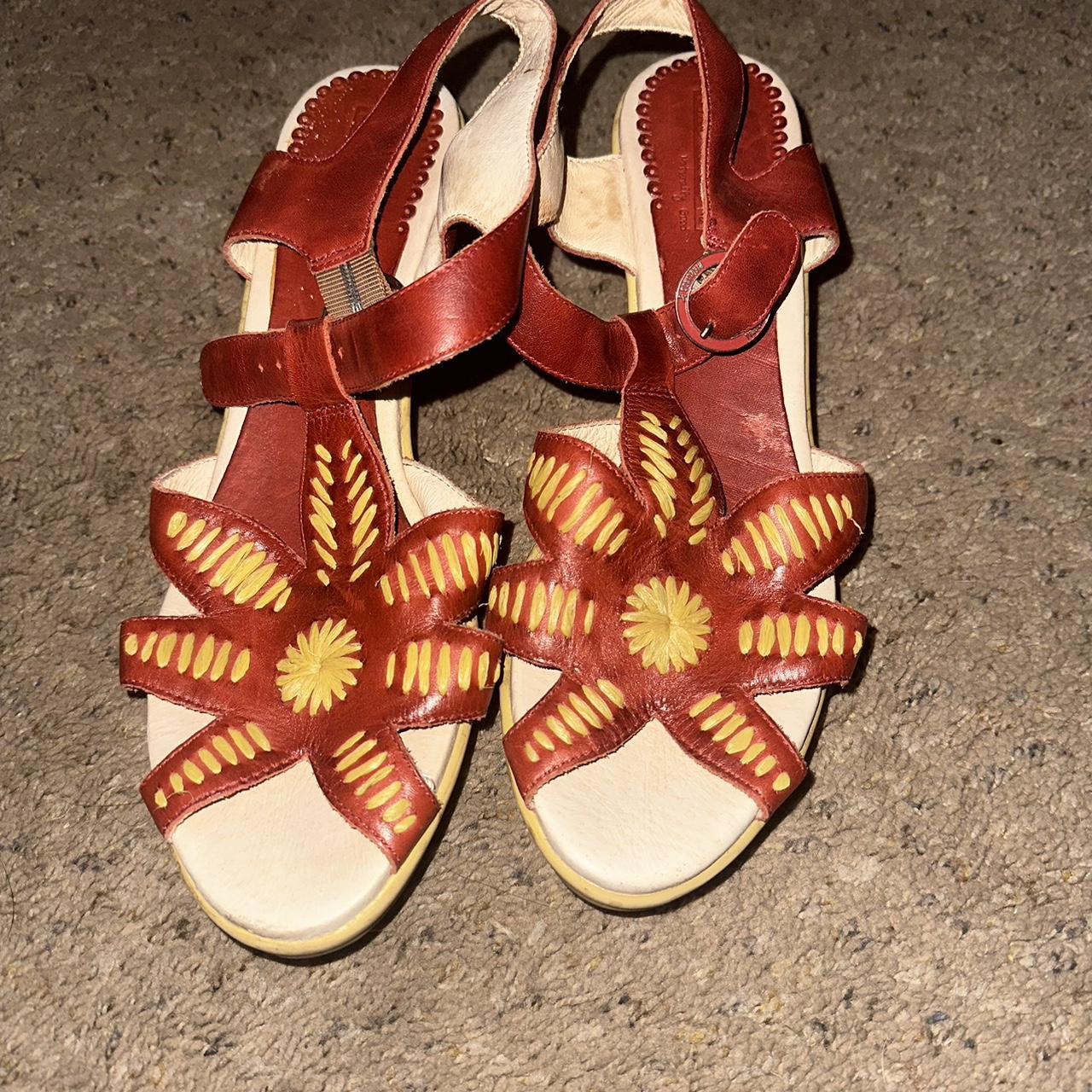 vintage super rare pikolinos heels. about 2 inch... - Depop