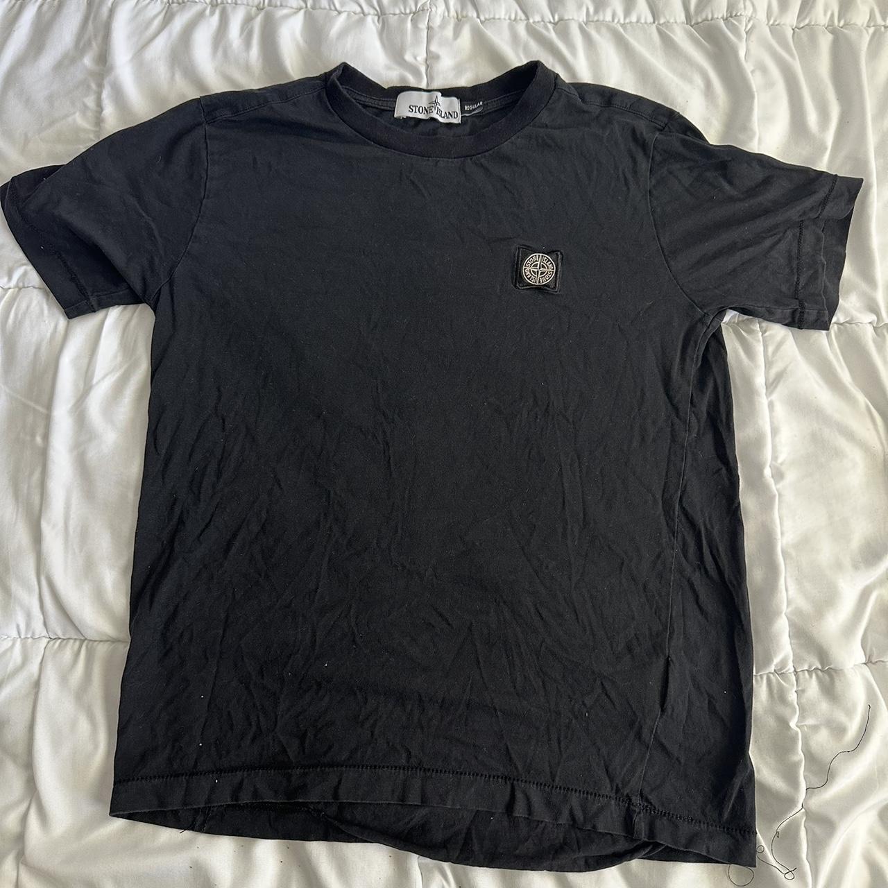 Stone island tee shirt Size regular Need ironing... - Depop