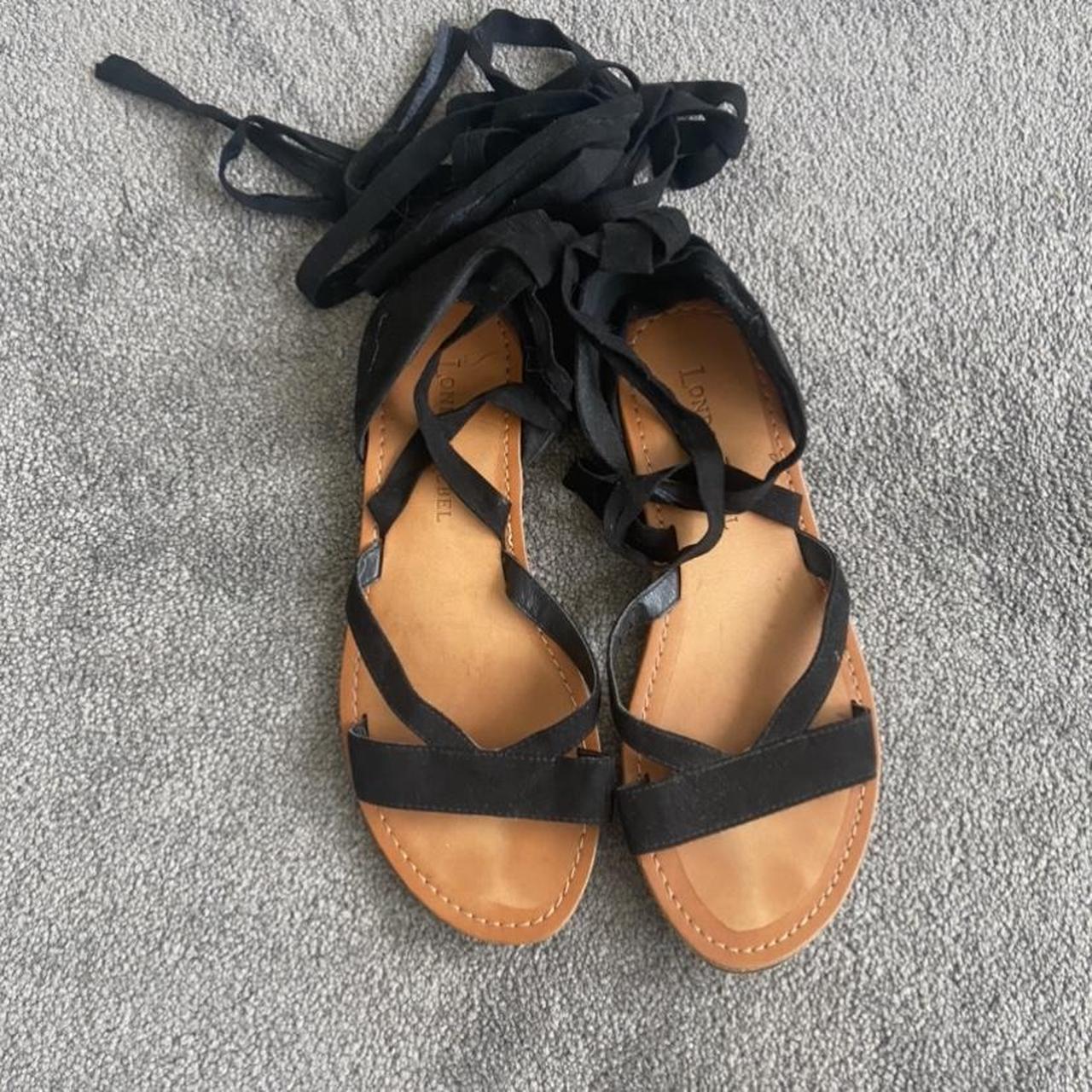 Ladies Sandals Glassons Sandals Famous Footwear Black Strappy