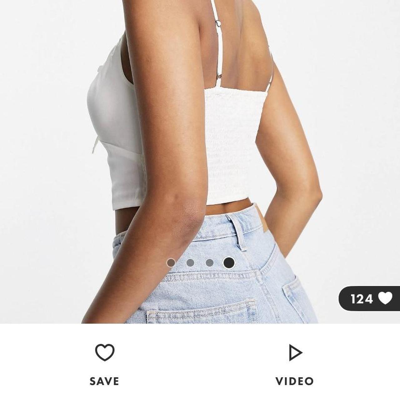 Hollister cami top in white. Brand new with tags,... Depop