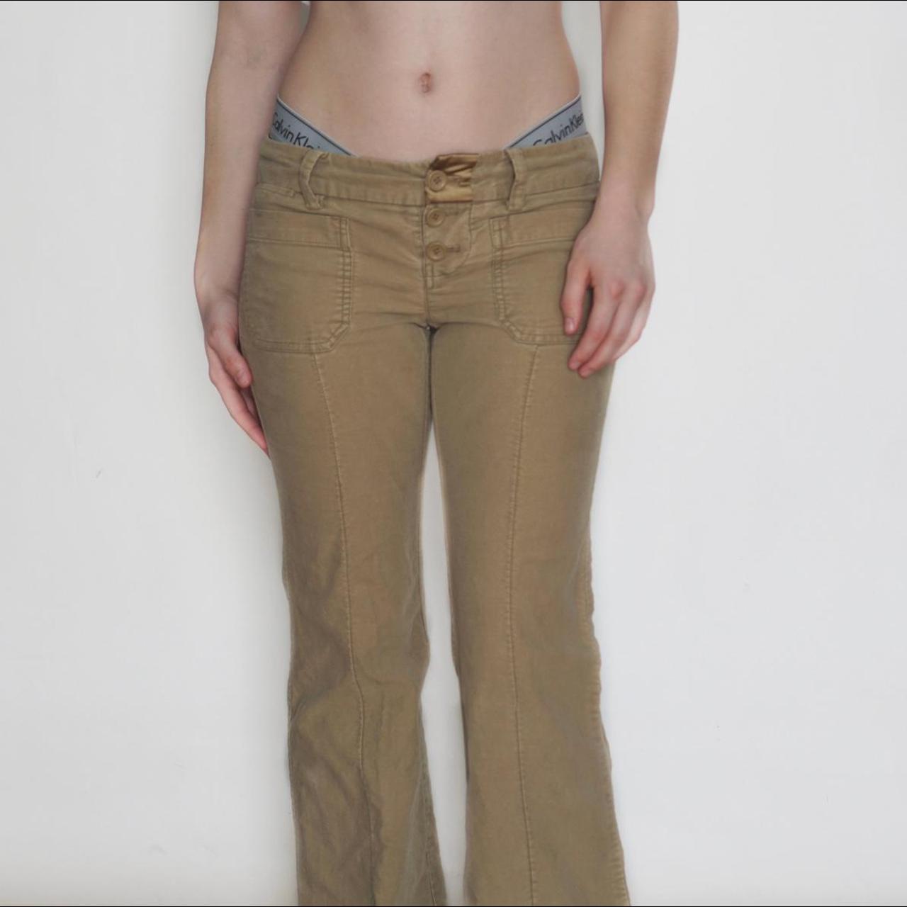 American Eagle Flared Khakis & Chinos for Women
