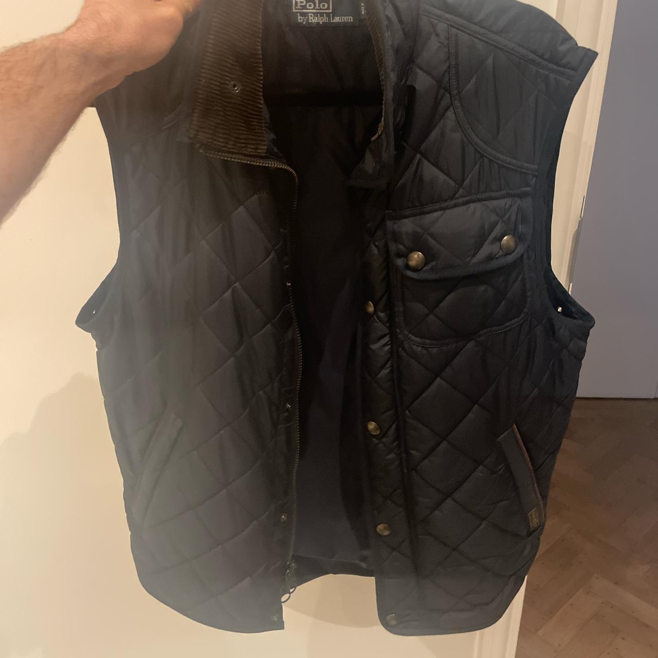 Mens black outlet ralph lauren gilet