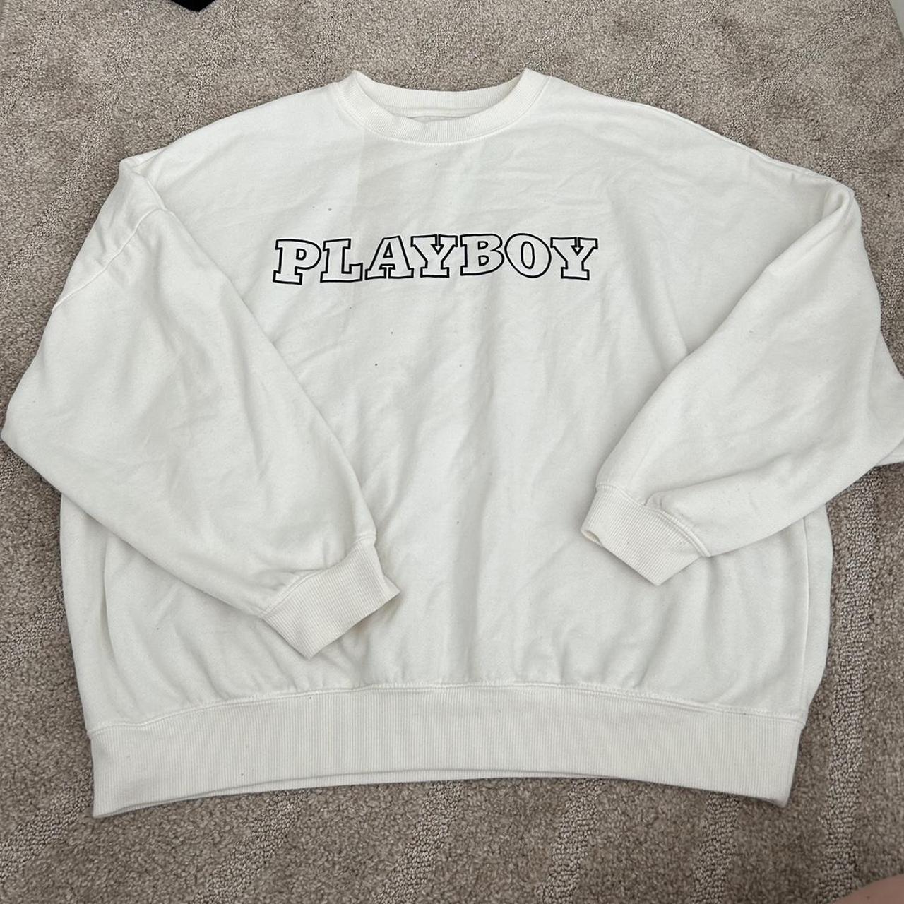 White sales playboy jumper