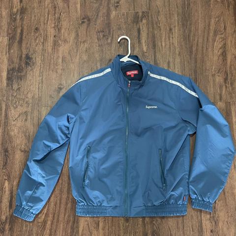 【完売品】supreme Striped Logo Windbreaker Supreme Striped Logo Windbreaker (SS17) - $158