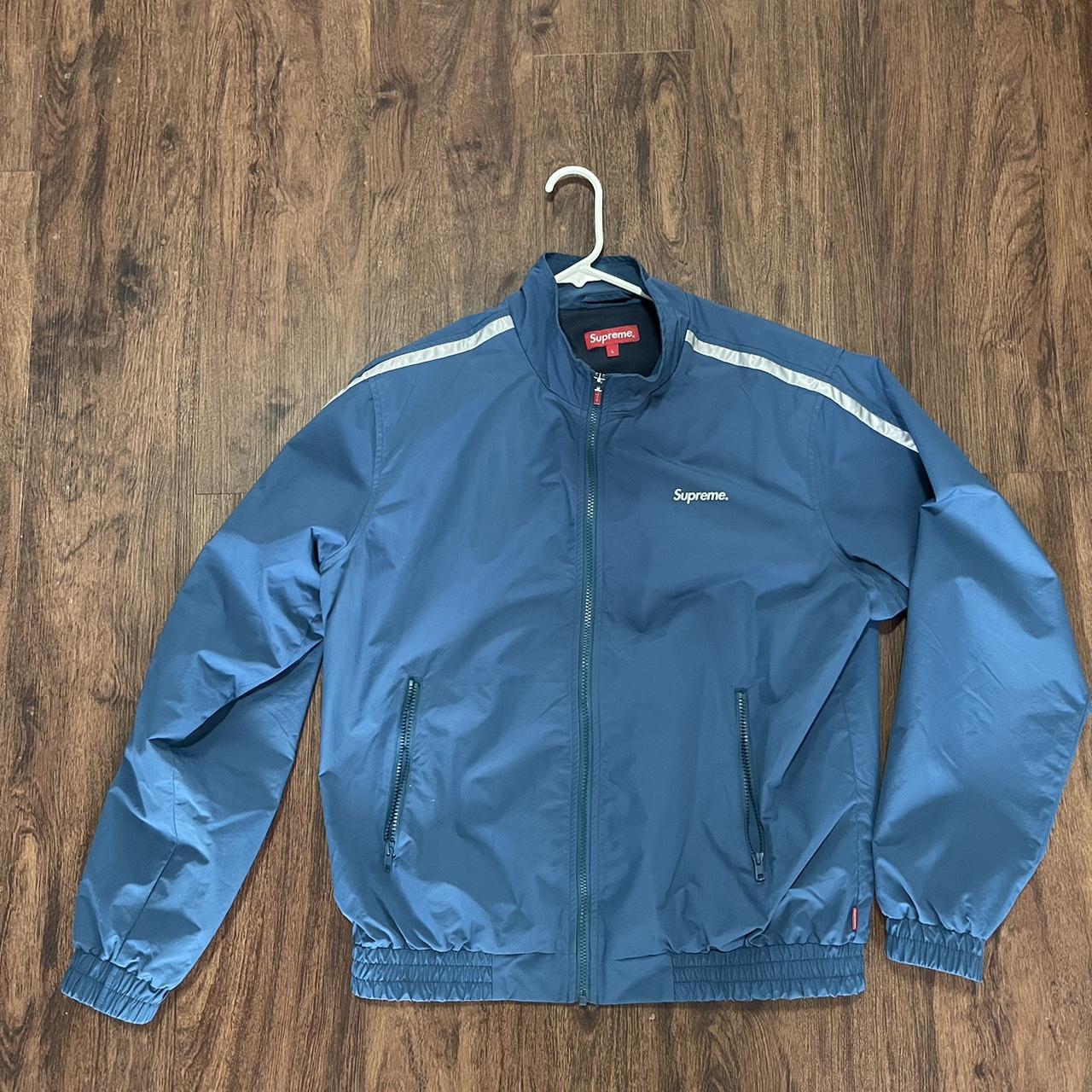 Supreme 1/4 zip pullover windbreaker in great - Depop