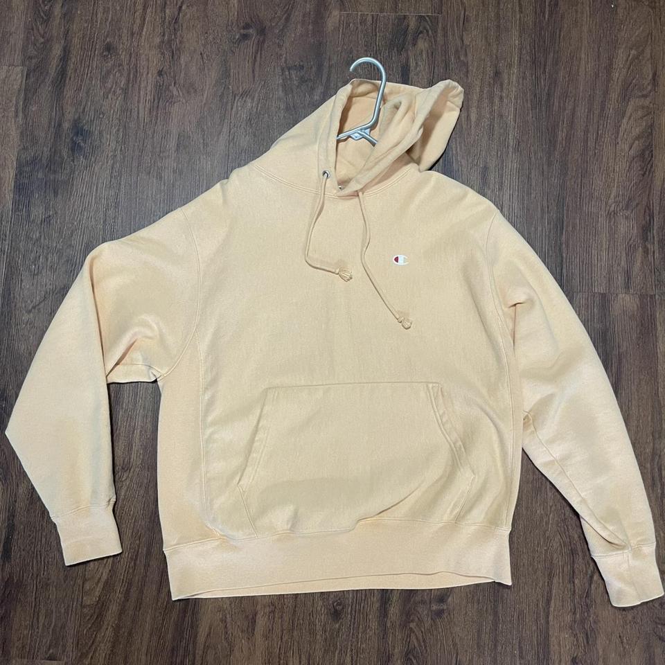 Mens peach hot sale champion hoodie